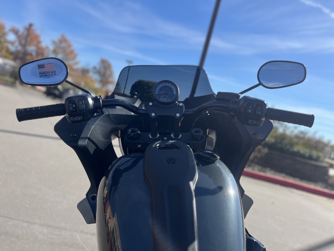 2025 Harley-Davidson Low Rider ST FXLRST Iron Horse Metallic - Black Finish - Photo 10