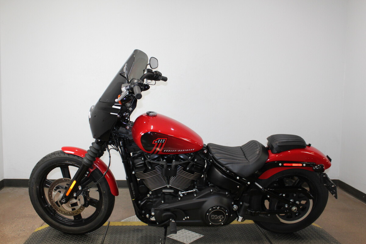 Harley-Davidson Street Bob 114 2022 FXBBS 054161T REDLINE RED - Photo 5