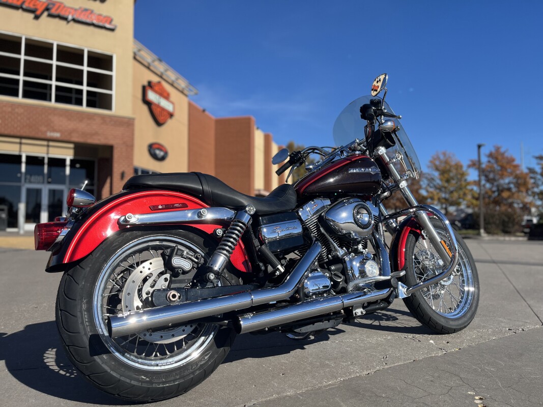 2012 Harley-Davidson Super Glide Custom FXDC EMBR RED/MERLOT 308733 - Photo 3