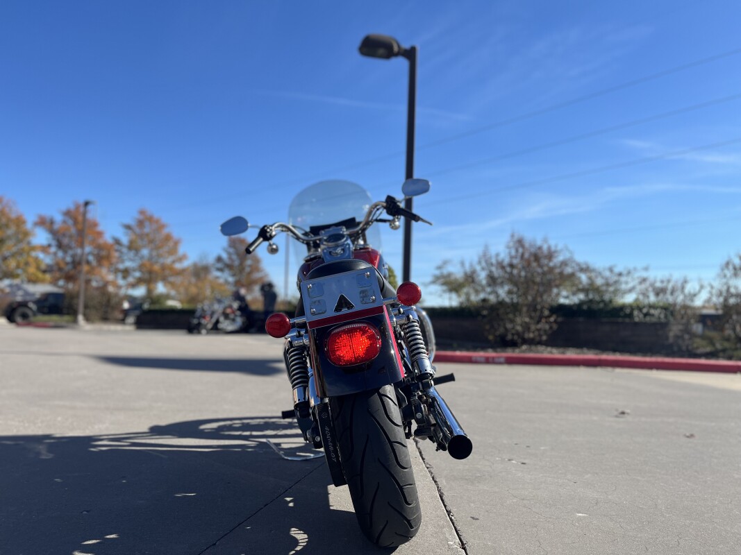2012 Harley-Davidson Super Glide Custom FXDC EMBR RED/MERLOT 308733 - Photo 4