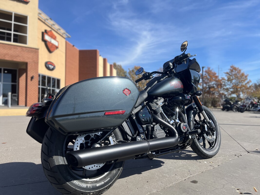 2025 Harley-Davidson Low Rider ST FXLRST Iron Horse Metallic - Black Finish - Photo 3