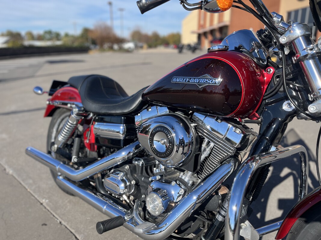 2012 Harley-Davidson Super Glide Custom FXDC EMBR RED/MERLOT 308733 - Photo 9