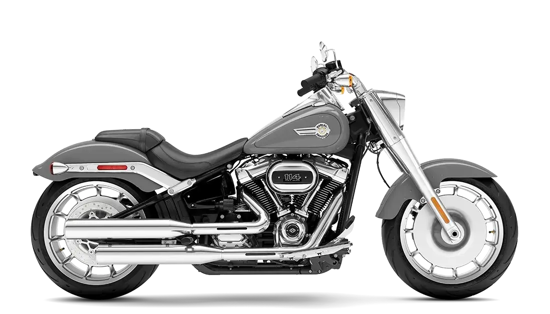 Harley-Davidson Fat Boy 114 2024 FLFBS BILLIARD GRAY