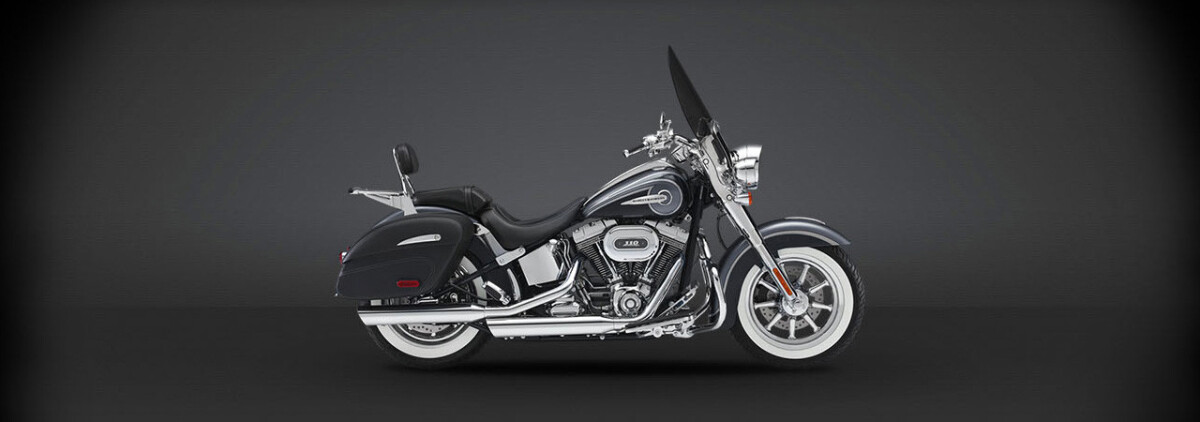 Harley-Davidson CVO Softail Deluxe 2015 FLSTNSE BLACK W/ PINSTRIPE