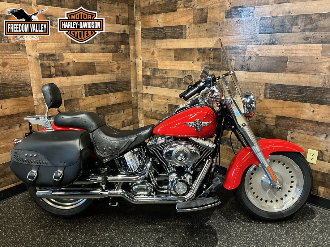 2011 Harley-Davidson Fat Boy Scarlet Red FLSTF
