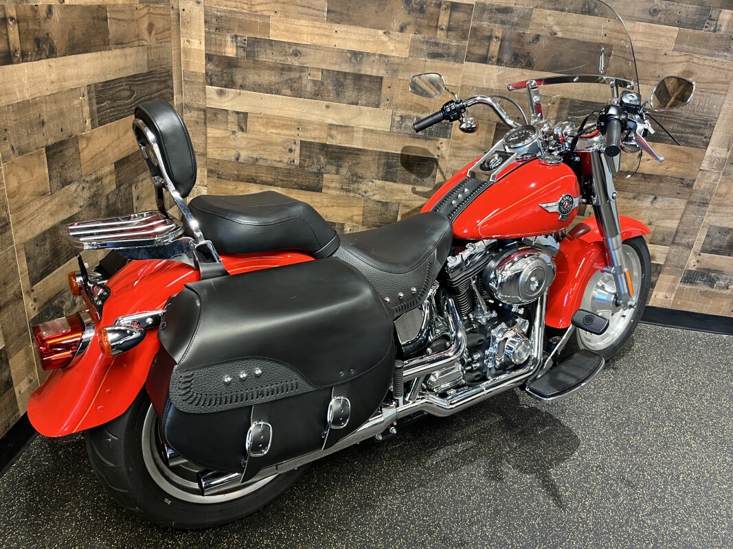 2011 Harley-Davidson Fat Boy Scarlet Red FLSTF - Photo 3