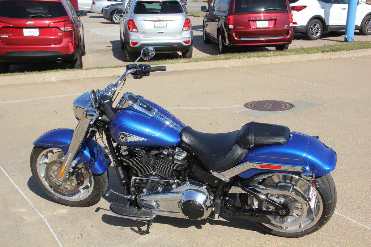 2025 Harley-Davidson Fat Boy Blue Burst - Photo 7