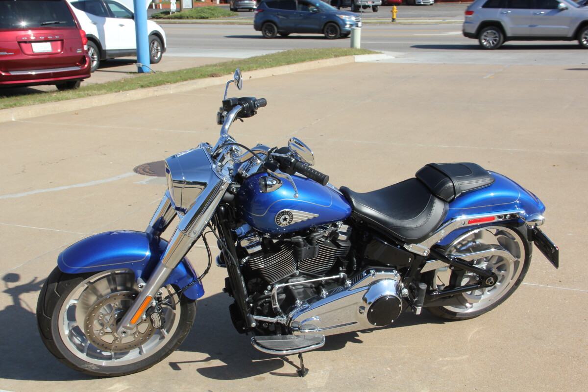 2025 Harley-Davidson Fat Boy Blue Burst - Photo 6