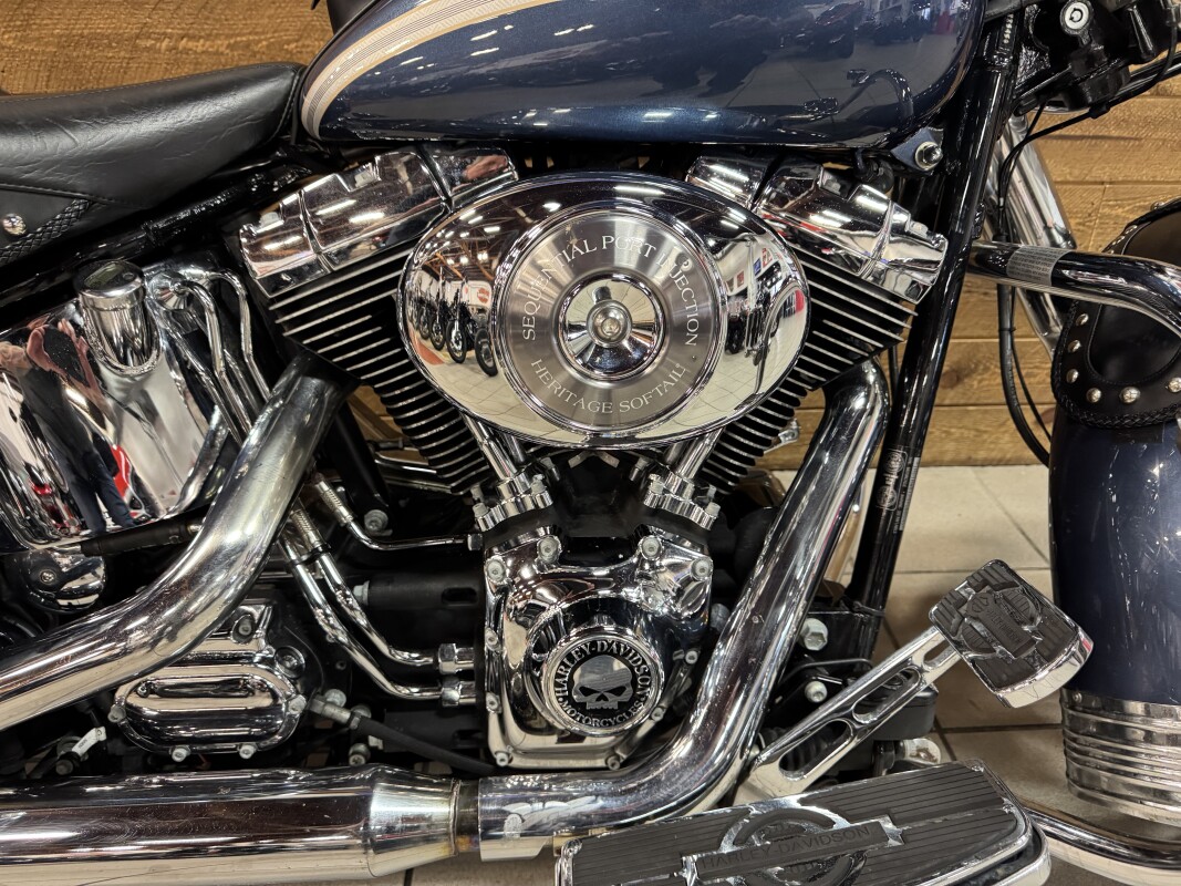 2003 HARLEY-DAVIDSON SOFTAIL HERITAGE CLASSIC GUNMETAL FLSTC - Photo 3