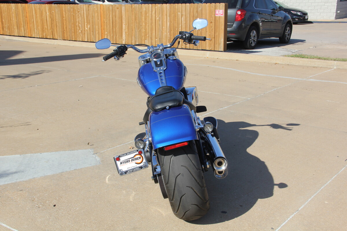 2025 Harley-Davidson Fat Boy Blue Burst - Photo 9