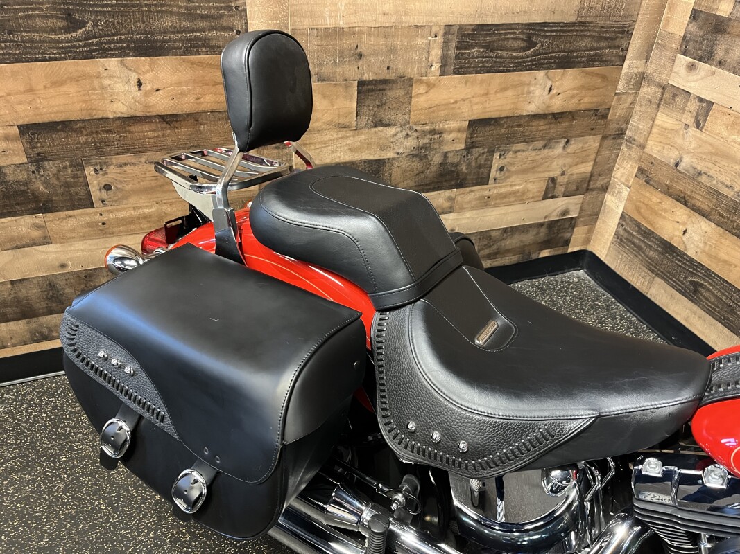 2011 Harley-Davidson Fat Boy Scarlet Red FLSTF - Photo 8
