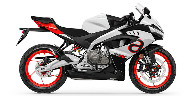 2026 Aprilia RS 457 Opalescent White