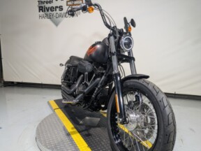 2015 Harley-Davidson® Street Bob® Black Denim Custom tank emblem thumb 2