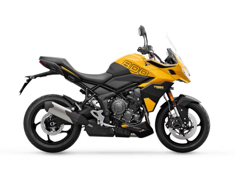 2026 Triumph Tiger Sport 800 - Cosmic Yellow / Sapphire Black