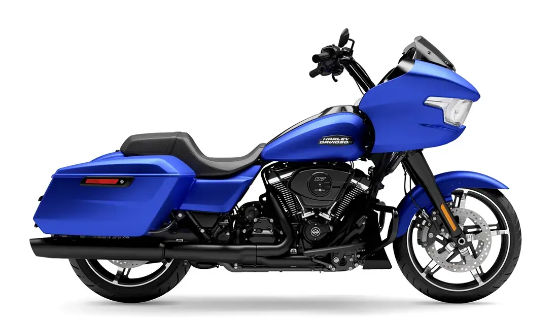 2026 Harley-Davidson® Road Glide® Aurora Blue Denim - Black