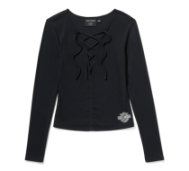 Tricou KNIT BLACK