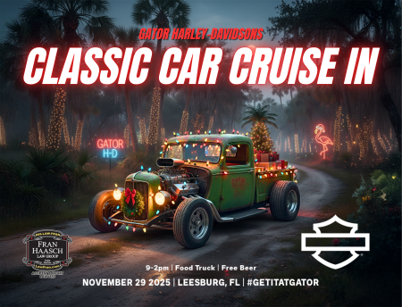 Classic Car Cruise-In | Gator Harley-Davidson Leesburg FL | Gator