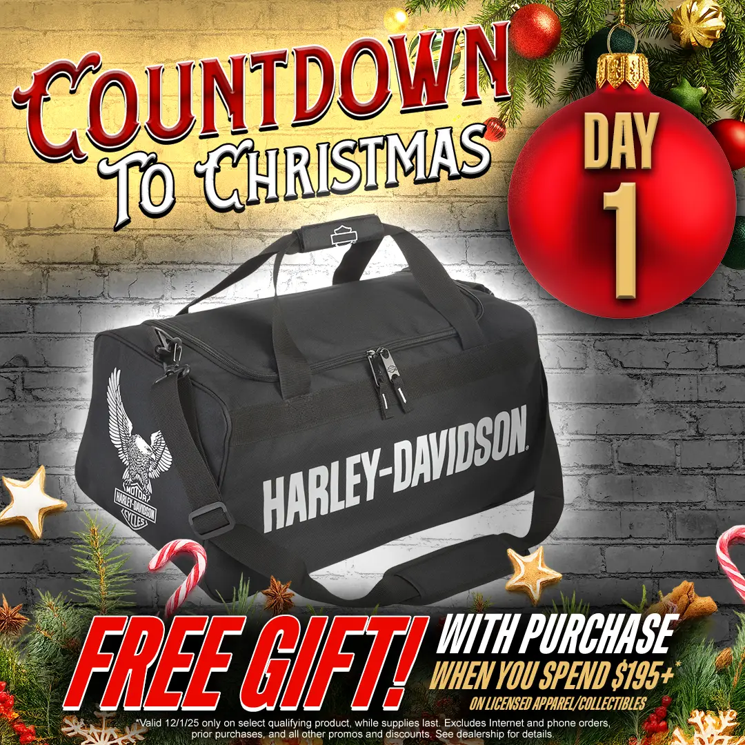 Countdown to Christmas | Riverside Harley-Davidson®