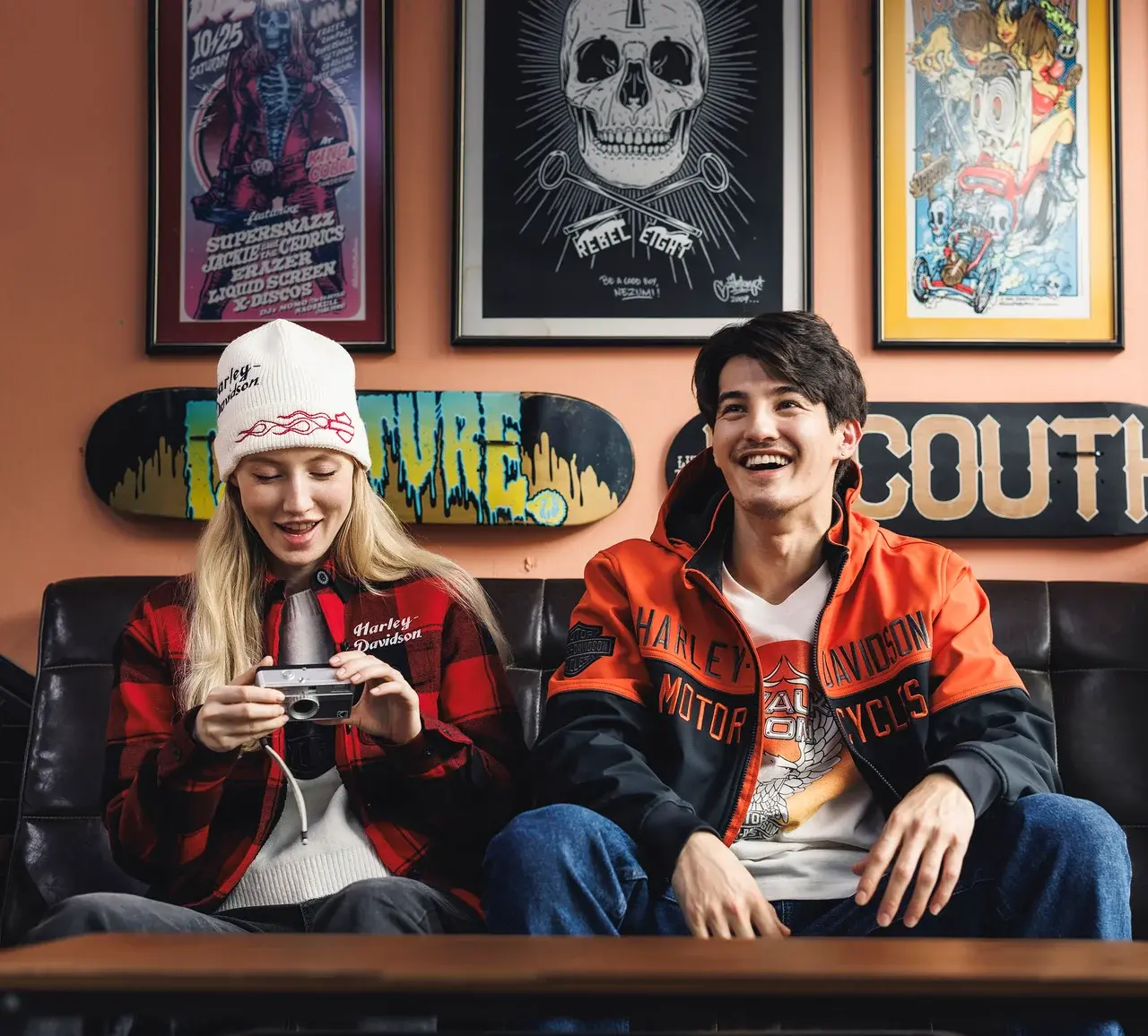 メンズ・アイディル カラーブロック ジャケット | Harley-Davidson® 北九州