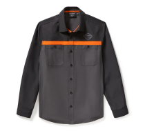 Camasa HD TECH COLORBLOCK BLACK/GREY