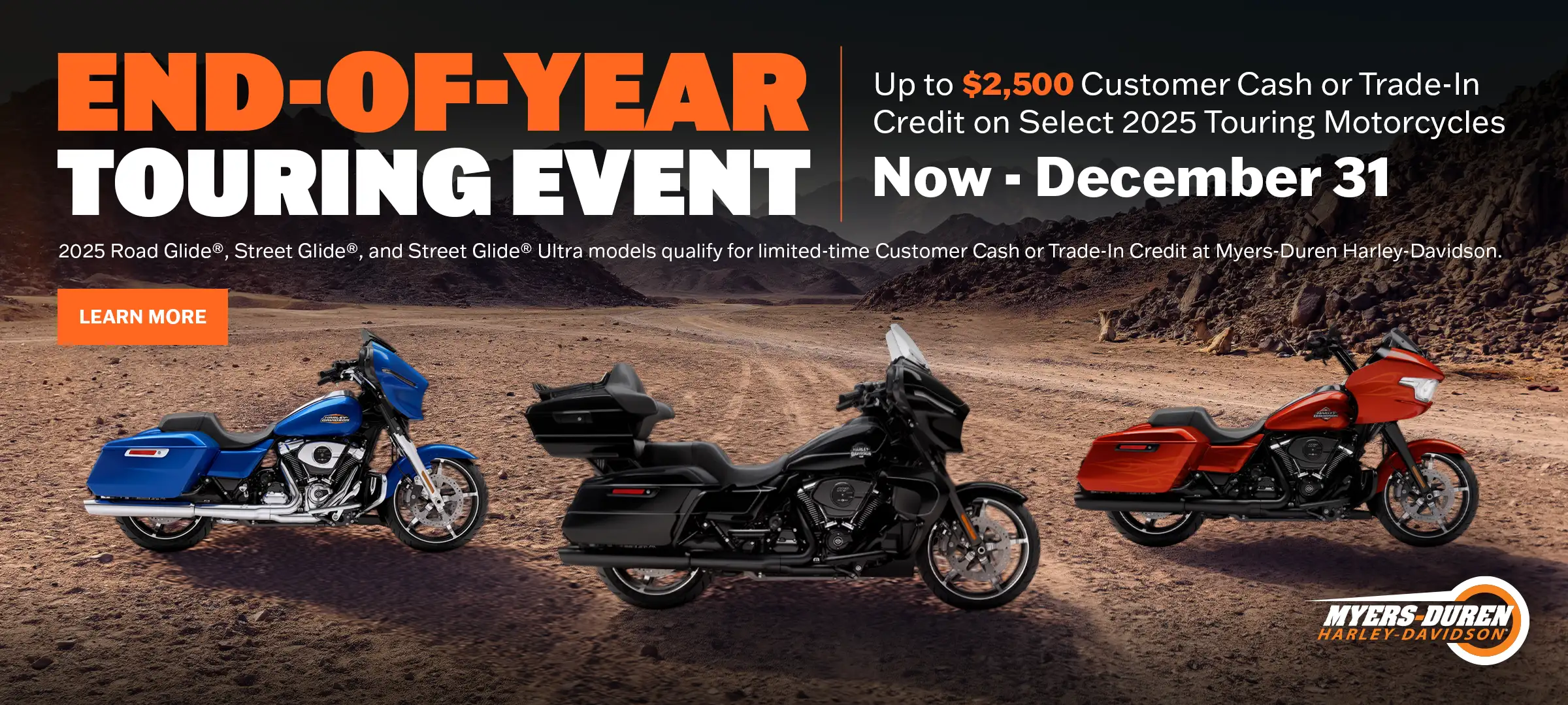 Myers-Duren H-D Motorcycle Dealer in Tulsa, Oklahoma