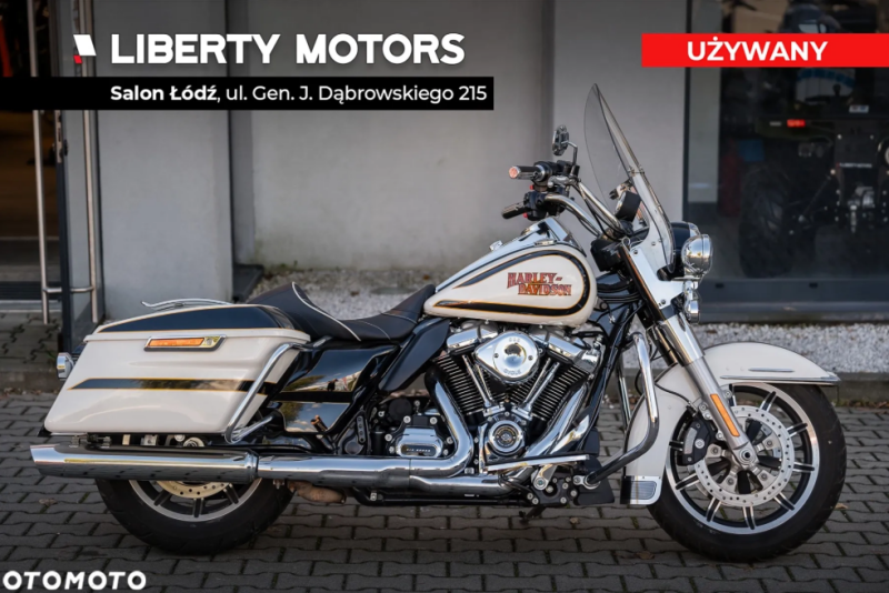 2018 Harley-Davidson® Road King® Police BIRCH WHITE