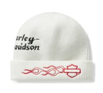 Women's Vintage Flame Cuffed Beanie