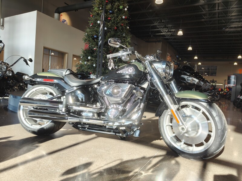 2026 Harley-Davidson® Fat Boy® Olive Steel Metallic