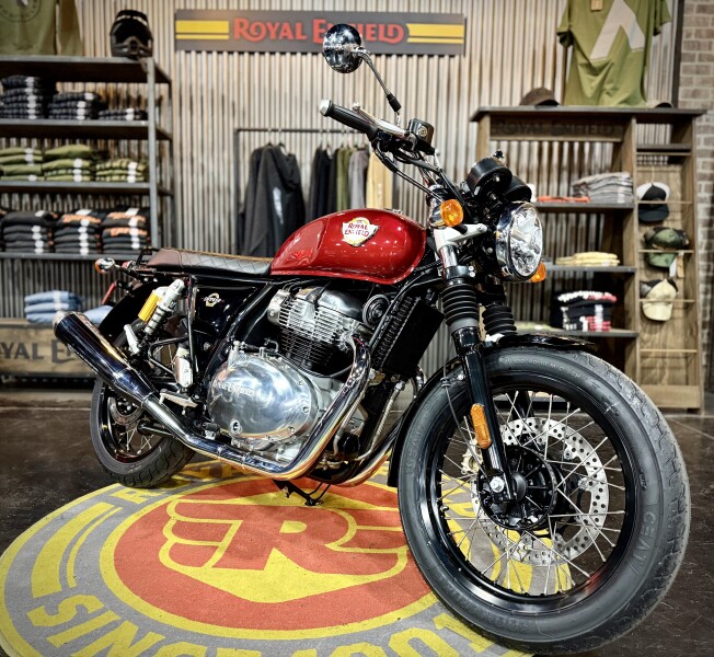 2026 Royal Enfield INT 650 Canyon Red