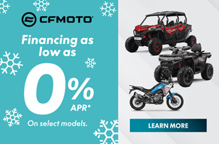 FINANCING AS LOW AS 0%
