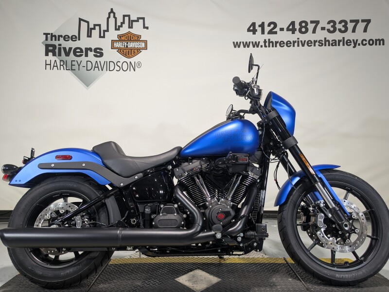 2026 Harley-Davidson® Low Rider® S Aurora Blue Denim - Black