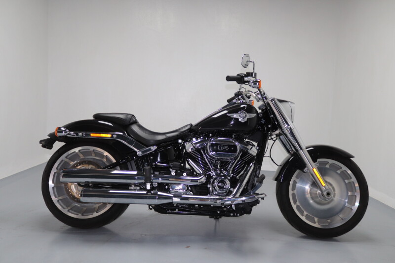 2021 Harley-Davidson® Fat Boy® 114 Black Jack Metallic