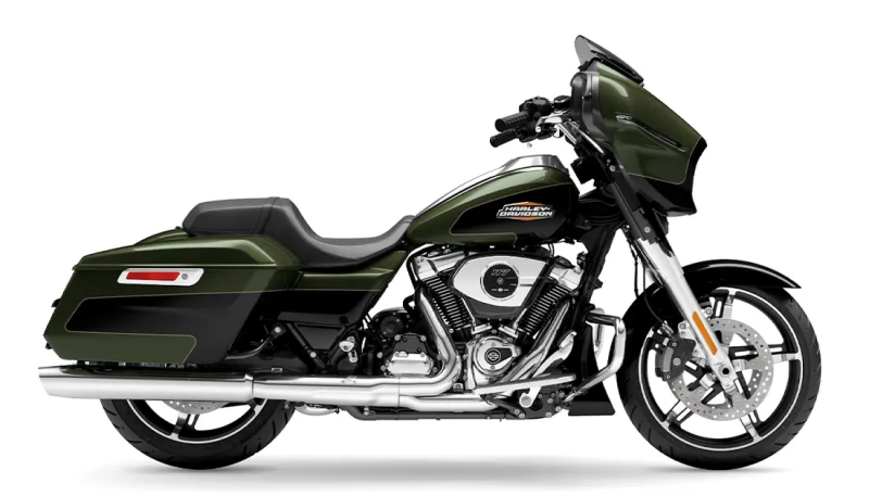 2026 Harley-Davidson® Street Glide® Olive Steel Metallic / Vivid Black - Chrome