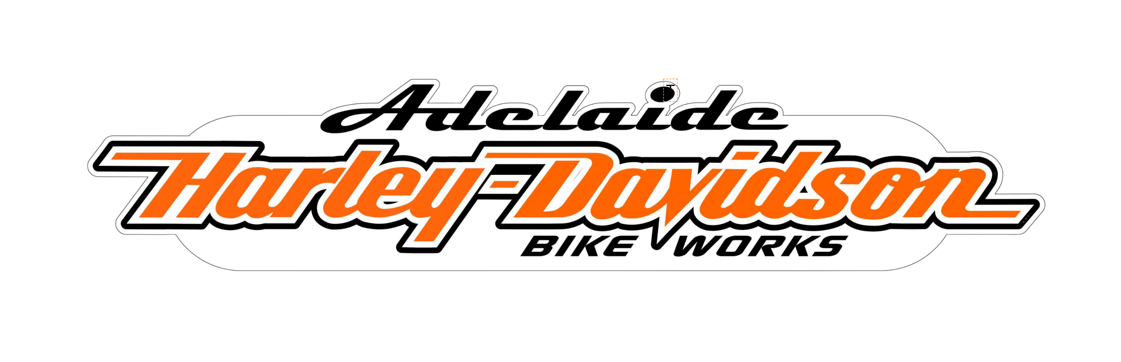 Adelaide H-D® Bike Works logo