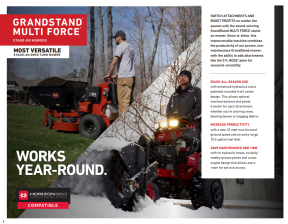 TORO 52 in. GrandStand® MULTI FORCE 72530 thumb 2