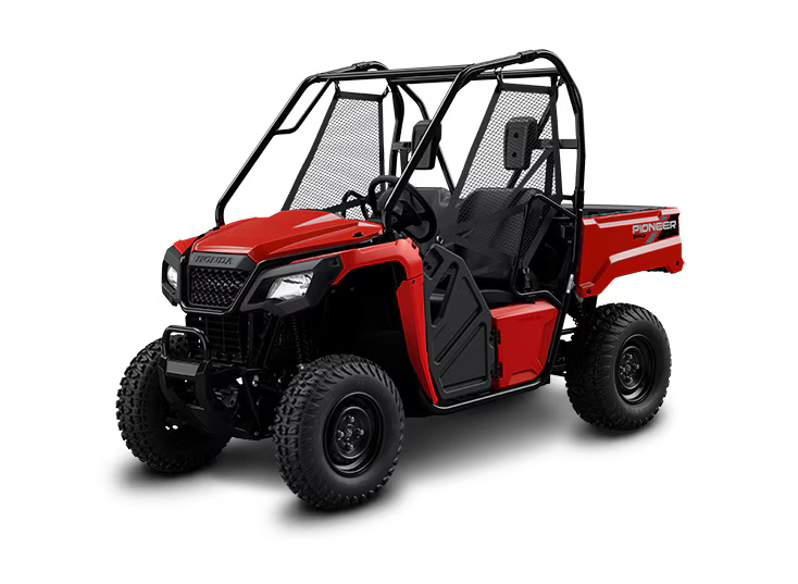 2026 Honda Pioneer 520 SxS Hero Red