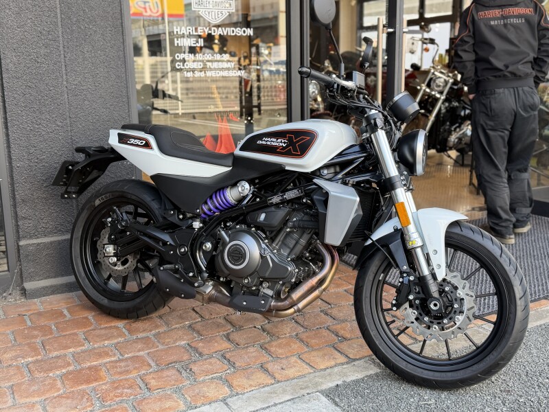 ［試乗車］2024年X350　350cc 水冷パラレルツインエンジン　普通二輪免許でOK 前後ローダウン　　