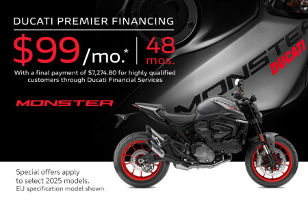 Financing on a Ducati Monster