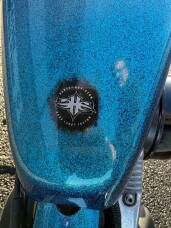 Sportster 48 lots of extras Hard Candy Cancun Blue Flake thumb 3
