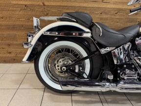 2013 Harley-Davidson® Softail® Deluxe Bright White FLSTN thumb 0