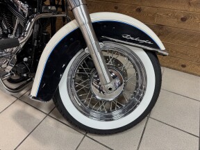 2013 Harley-Davidson® Softail® Deluxe Bright White FLSTN thumb 1