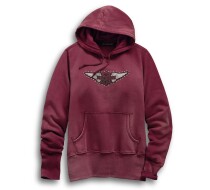 Women's Studded Wing Pullover Hoodie