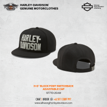 Harley-Davidson® Block Font Switchback Adjustable Cap