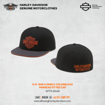 Harley-Davidson® Bar & Shield Colorblock Panhead Fitted Cap