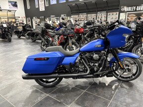 2026 Road Glide in Aurora Blue Denim/BLK finish thumb 2