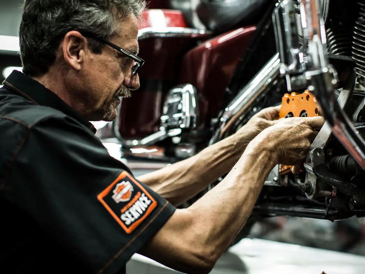 Harley-Davidson service technician