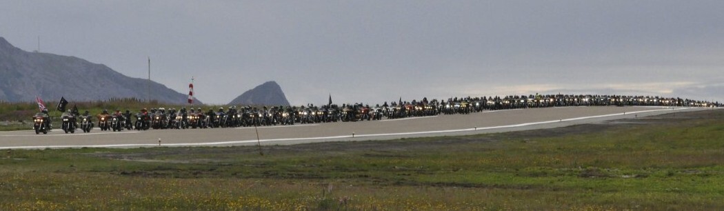 Nordic Harley Days i Svolvær, Lofoten 2016