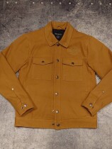 JACKET-WOVEN,TAN