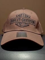 HAT-STRETCH FIT,WOVEN,BROWN