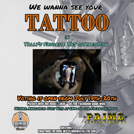 Vote for Tally's Favorite Tat